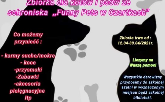 Zbi%c3%b3rka dla zwierz%c4%85t 1 plakat